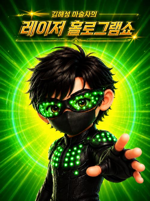 레이져 홀로그램쇼: 사이버 매직쇼 [인천]